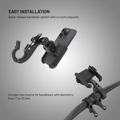 Nosilac za bicikl Fixed Bikee Plus Vista, Univerzalan, Crn