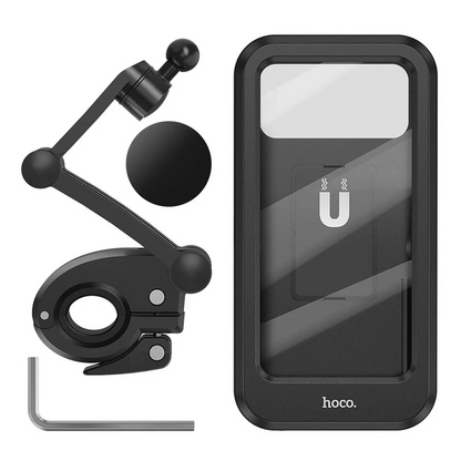 Držač za bicikl motocikl HOCO CA101, 4.5inch - 7inch, Crna