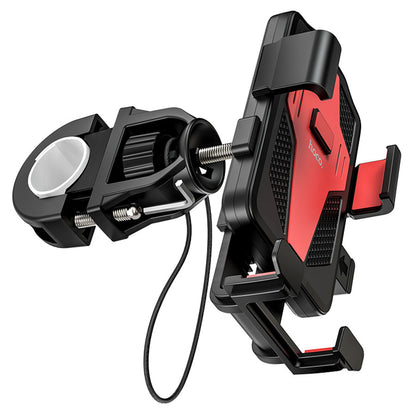 Držač za bicikl motocikl HOCO CA73, 4.5inch - 7inch, Crno Crveno