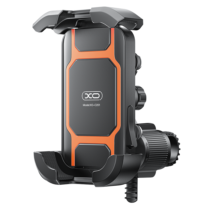 Držač za bicikl motocikl XO Design C201, 4.5inch - 7inch, Crno Narandžasto