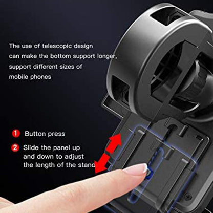 Držač za bicikl Yesido C94, 4inch - 6.5inch, Crni
