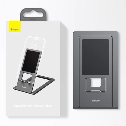 Suport Birou Baseus Foldable, Univerzalan, Crni LUKP000013