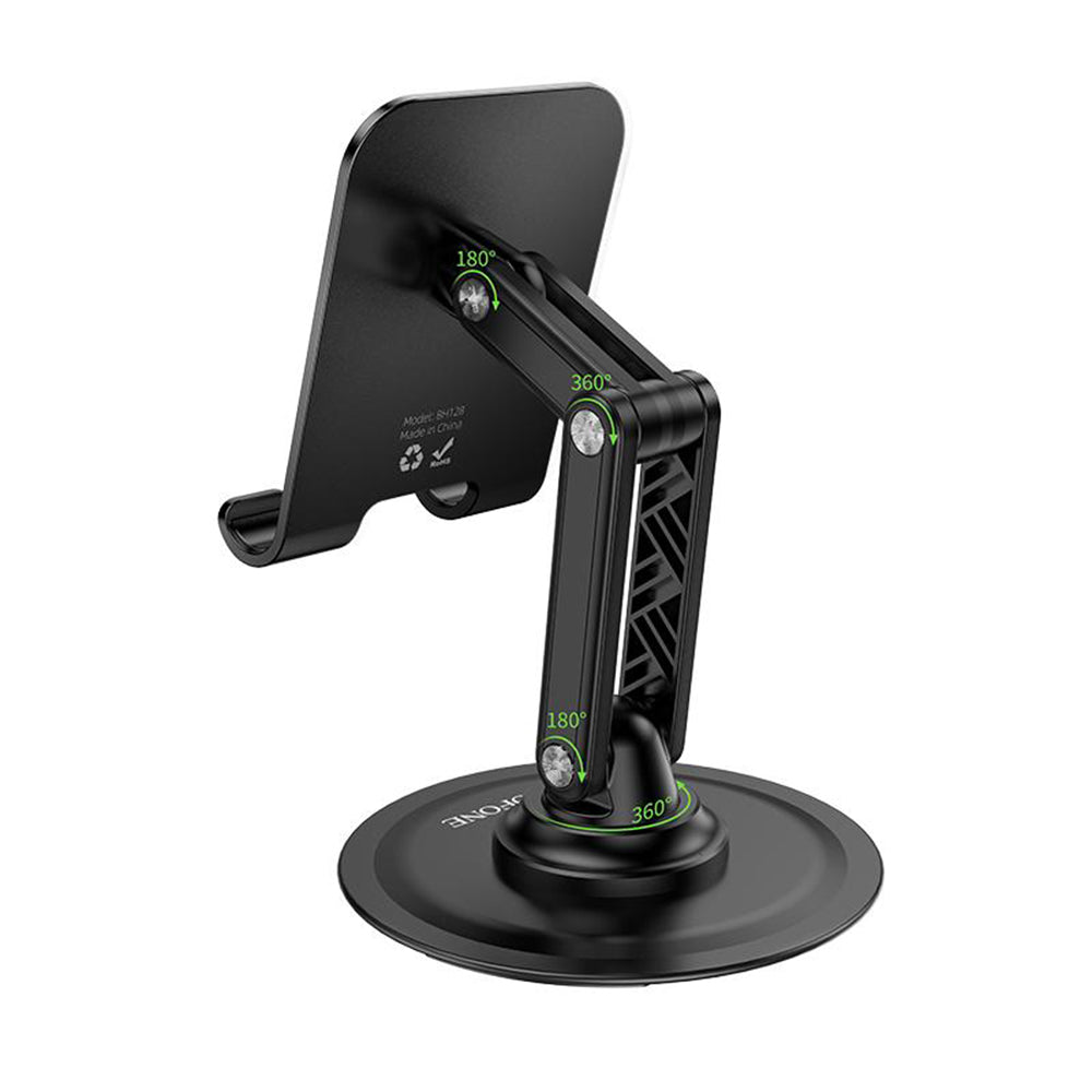 Stalak za sto Borofone BH128 Admirado, 4.5inch - 7inch, Crna