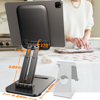 Stalak za sto Lisen za telefon / tablet, 4inch - 15.9inch, crni YL0424080007