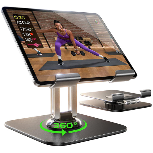 Nosilac za sto Lisen Q18 za Telefon / Tablet, 4.7inch - 12.9inch, Crni YL0423120002