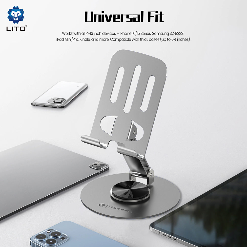 Podloga za radni sto Lito LT-H01, Univerzalna, Siva