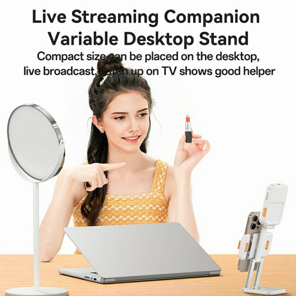 Stalak za radni sto Selfie Light Yesido DH10, 4.7inch - 7inch, Beli