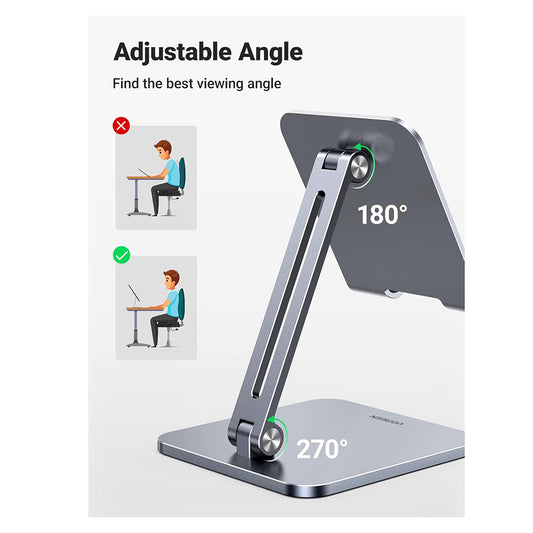 Podloga za sto UGREEN LP134, 6.1inch - 12.9inch, Siva