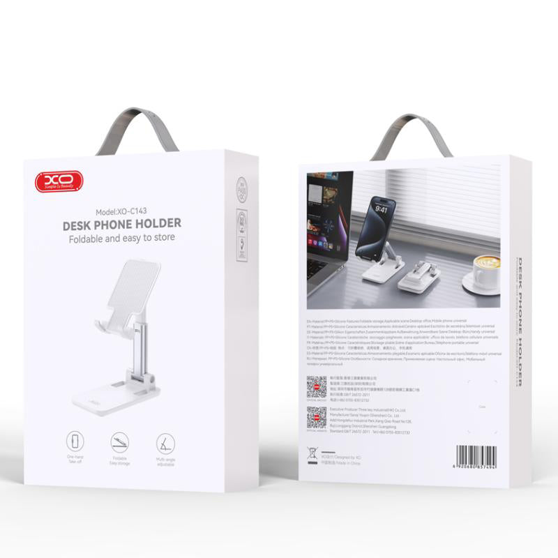 Univerzalni beli stojeći držač XO Design C143
