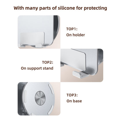 Stalak za sto Yesido C293 za Telefon / Tablet, 4.5inch - 13inch, Srebrni