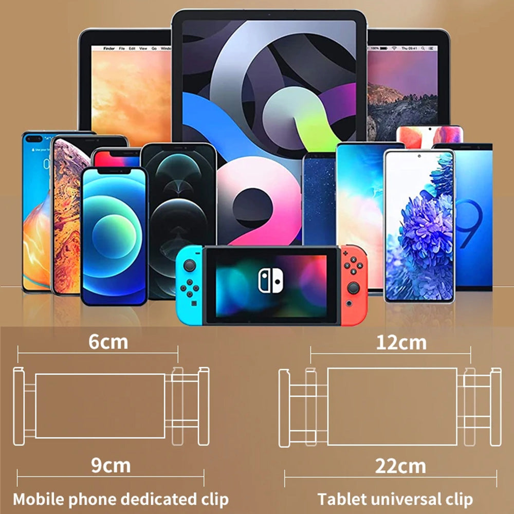 Stalak za sto Yesido C296 za Telefon / Tablet, 4inch - 12.9inch, Crna