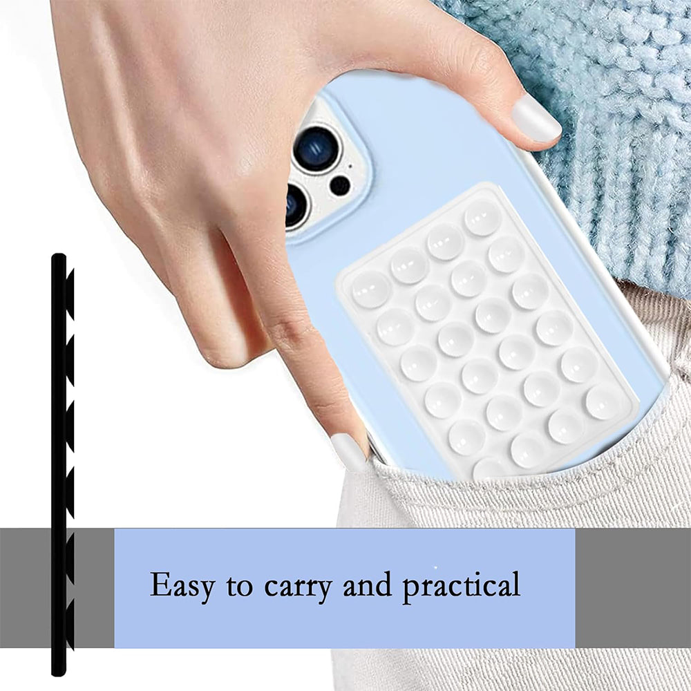 Držač sa vakuumskim prijanjanjem Techsuit SM-PAD, Fuksija