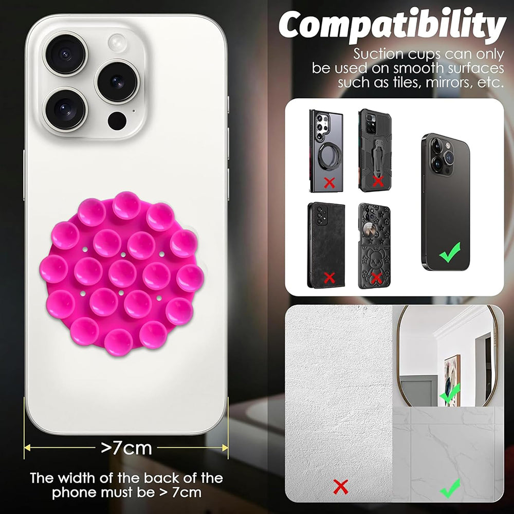 Nosilac sa vakuumskim čašama Techsuit SW-CUP, Beli