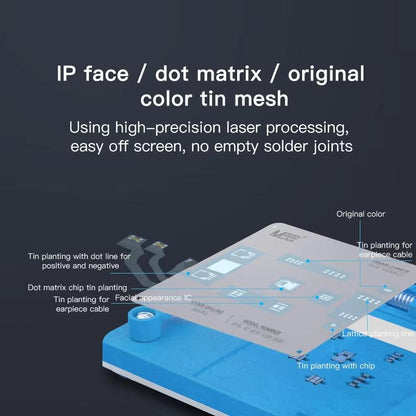 Radna podrška za reballing MaAnt MR-01 za Apple iPhone 11 - 16 serije