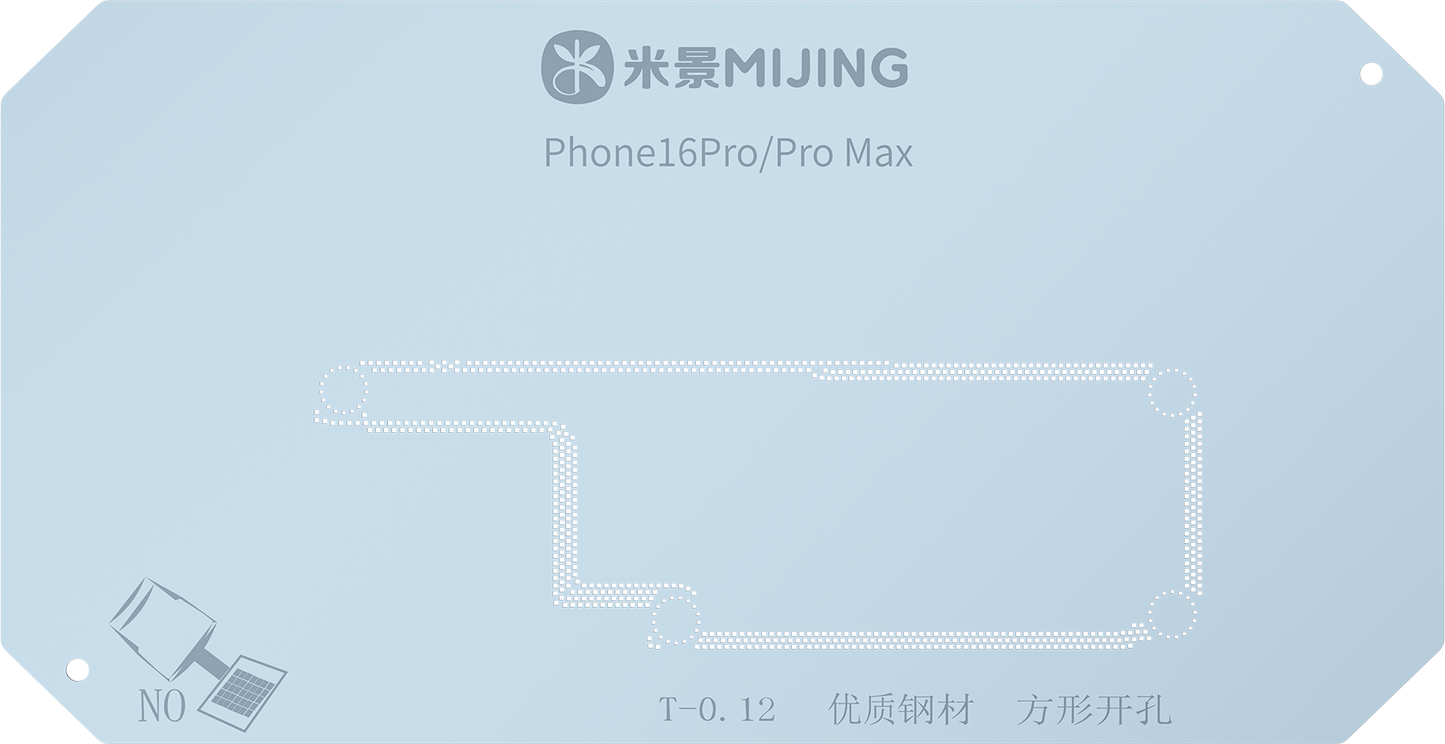 Reballing radna stanica Mijing Z20 za Apple iPhone 16 Series
