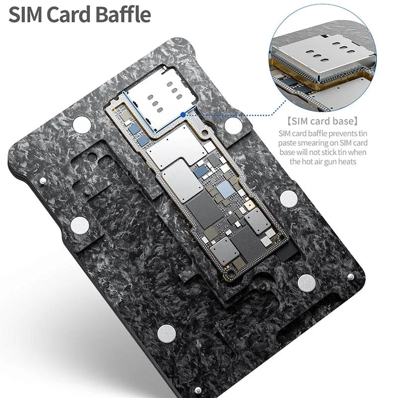 Magnetni radni nosač PCB QIANLI za Apple iPhone 15 seriju