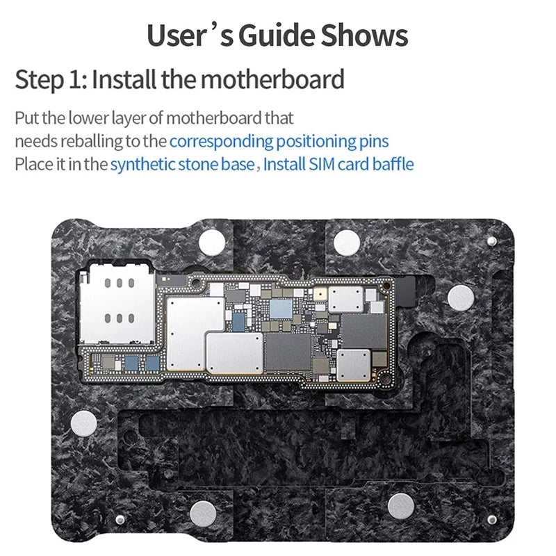 Magnetni radni nosač PCB QIANLI za Apple iPhone 15 seriju