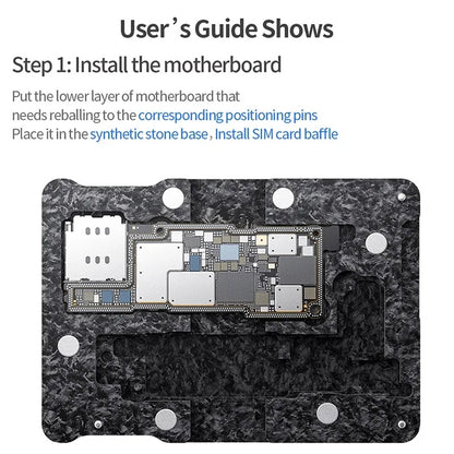 Magnetni radni nosač PCB QIANLI za Apple iPhone 15 seriju