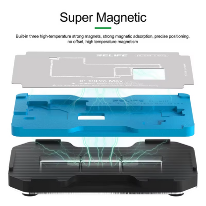 Podloga za rad Reballing Relife RL-601T za Apple iPhone X - 15 serija