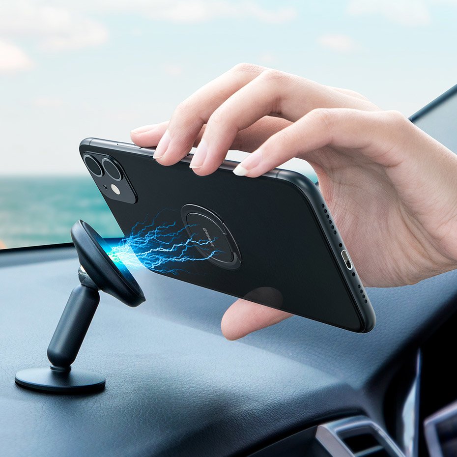 Suport Inel Baseus Invizible, Srebrni SUYB-0S