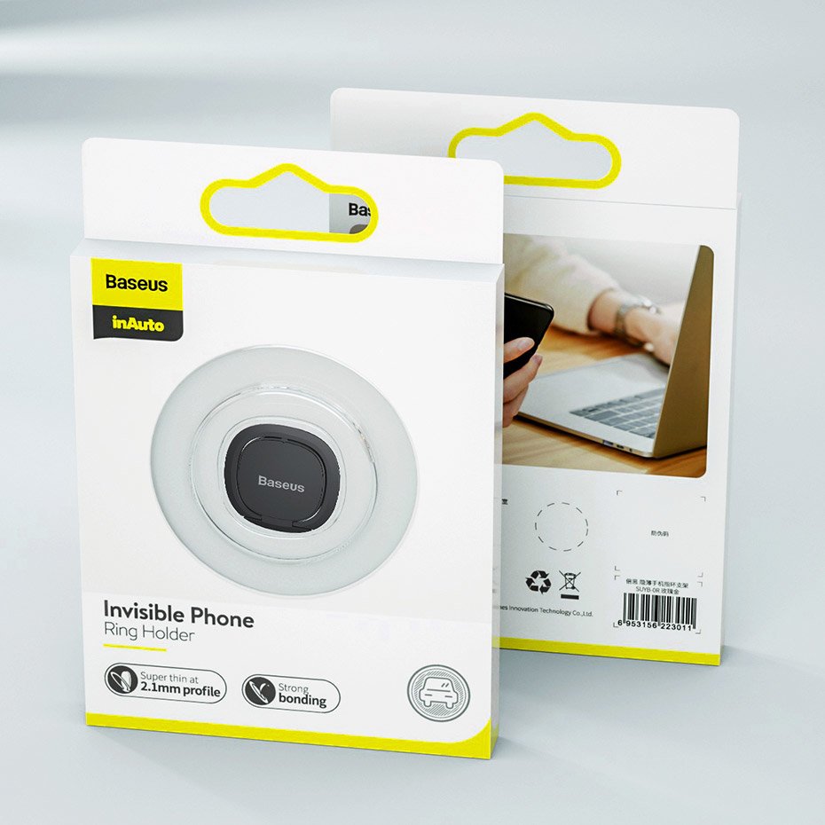 Suport Inel Baseus Invizible, Srebrni SUYB-0S