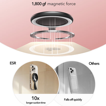 Držač prstena ESR HaloLock, Crni