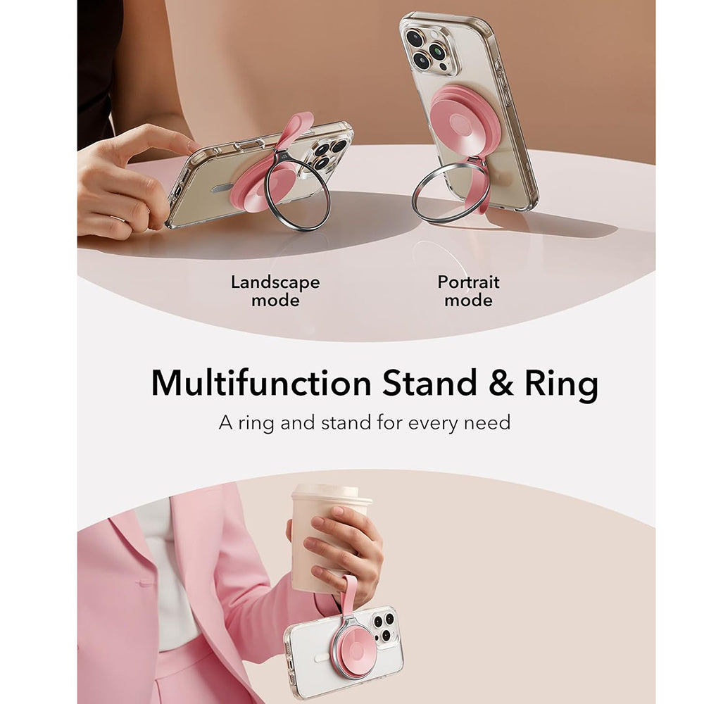 Suport Inel ESR HaloLock, Roze