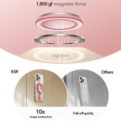 Suport Inel ESR HaloLock, Roze