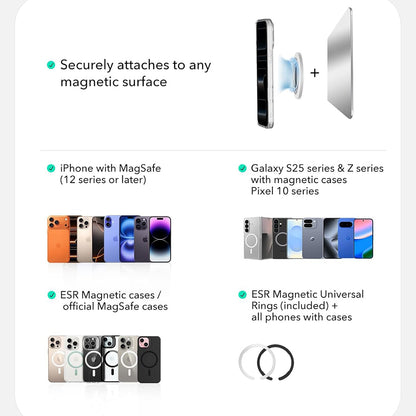 Držač prstena ESR HaloLock, Beli