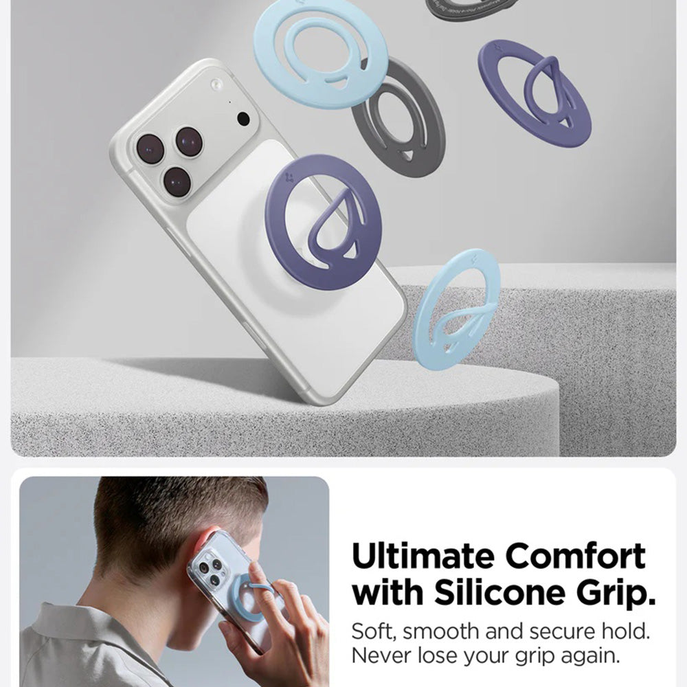 Suport Inel Spigen Dual Pop, Univerzalan, Plavi AMP11368
