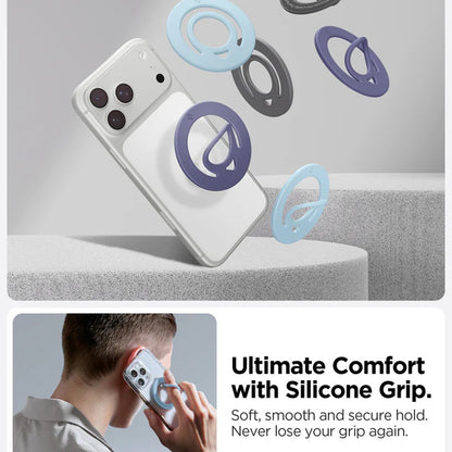 Suport Inel Spigen Dual Pop, Univerzalan, Plavi AMP11368