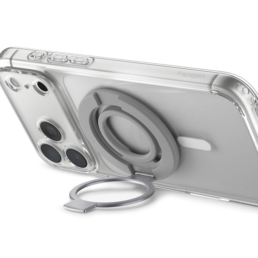 Držač prstena Spigen Dual Pop Mag S, univerzalni, sivi AMP11736