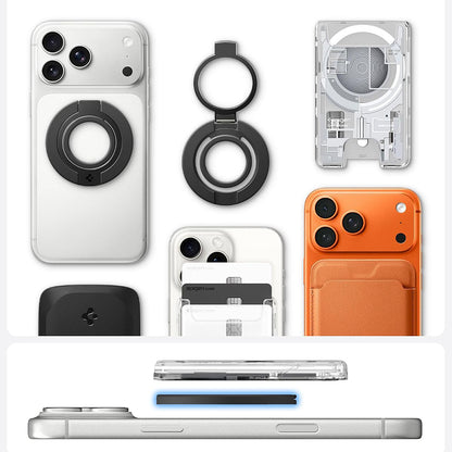 Držač prstena Spigen Dual Pop Mag S, Univerzalni, Crni AMP11735