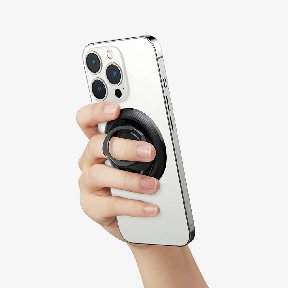 Držač prstena Spigen O-Mag OM100 Carbon, Univerzalni, Crni AMP05505