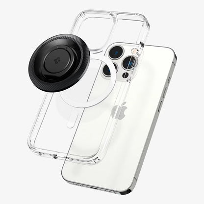 Držač prstena Spigen O-Mag OM100 Carbon, Univerzalni, Crni AMP05505