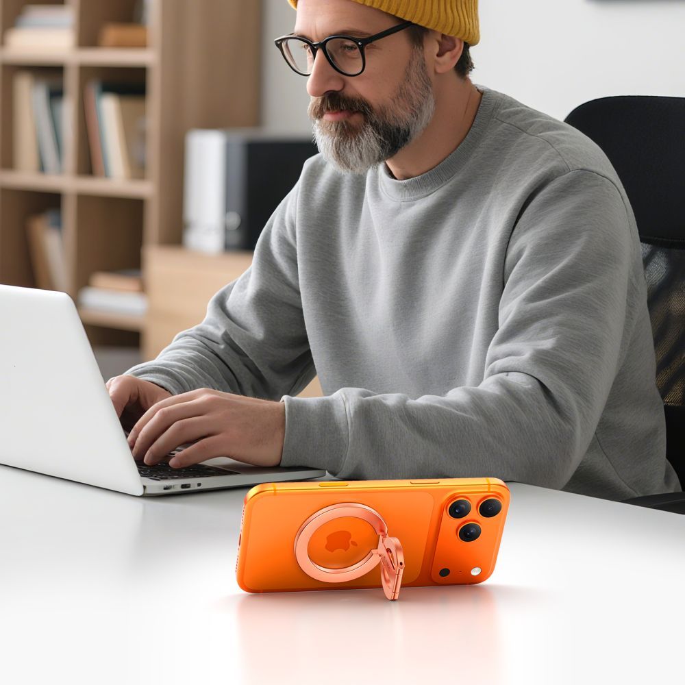 Suport Inel Tech-Protect MMR400 Lamano, Univerzalan, Roze Zlato