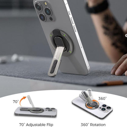 Podrška Prsten Techsuit SB1, Siva