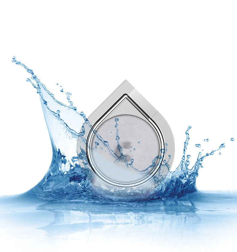 Podrška Prsten Techsuit Water Drop, Univerzalna, Crna