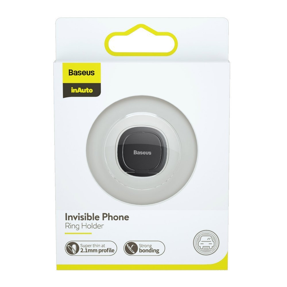 Podrška Prsten Baseus Ultrathin, Univerzalna, Siva SUYB-0A