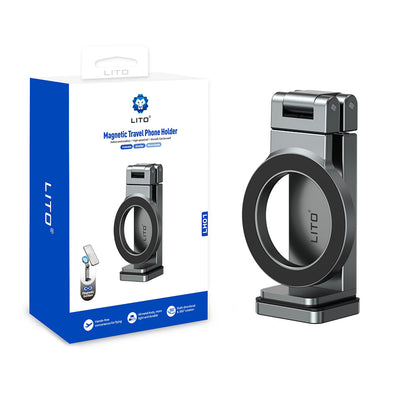 Magnetni nosač Lito LH01, Univerzalan, Sivi