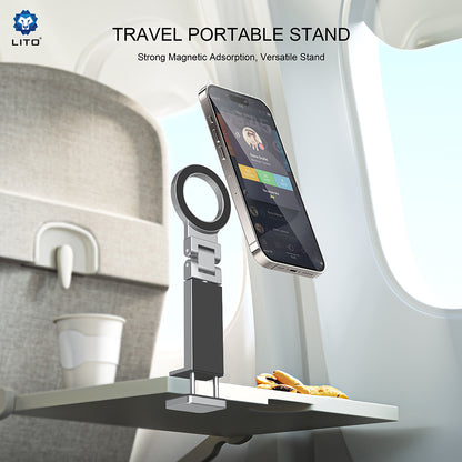 Magnetni nosač Lito LH01, Univerzalan, Sivi