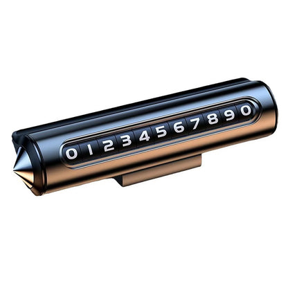 Držač za broj telefona u automobilu Techsuit ResQTag