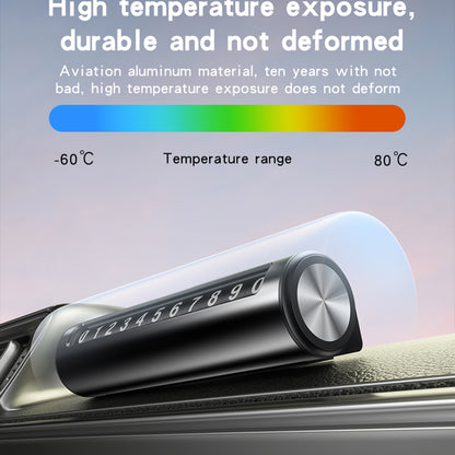 Držač za broj telefona u automobilu Yesido C202, Crni