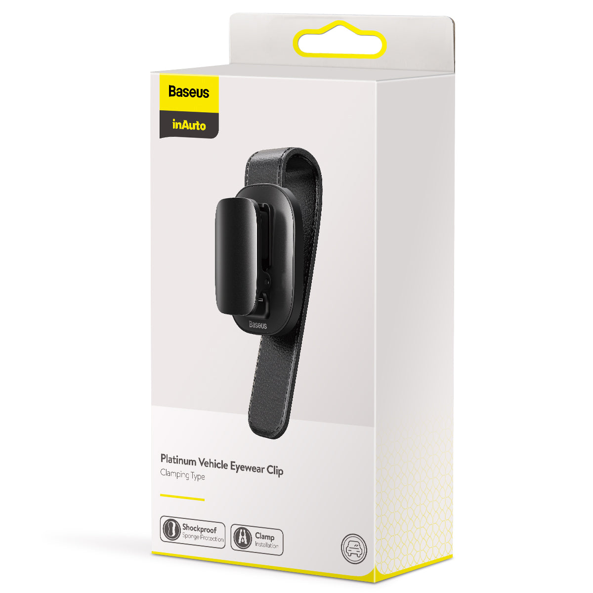 Baseus Platinum Sunglasses Sun Glasses Clip, Black ACYJN-B01 