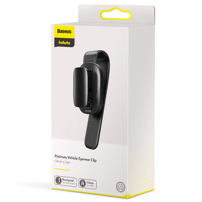 Baseus Platinum Sunglasses Sun Glasses Clip, Black ACYJN-B01 