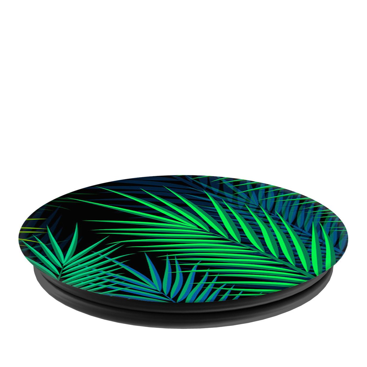 Suport PopGrip Popsockets Midnight Palms, Zelen