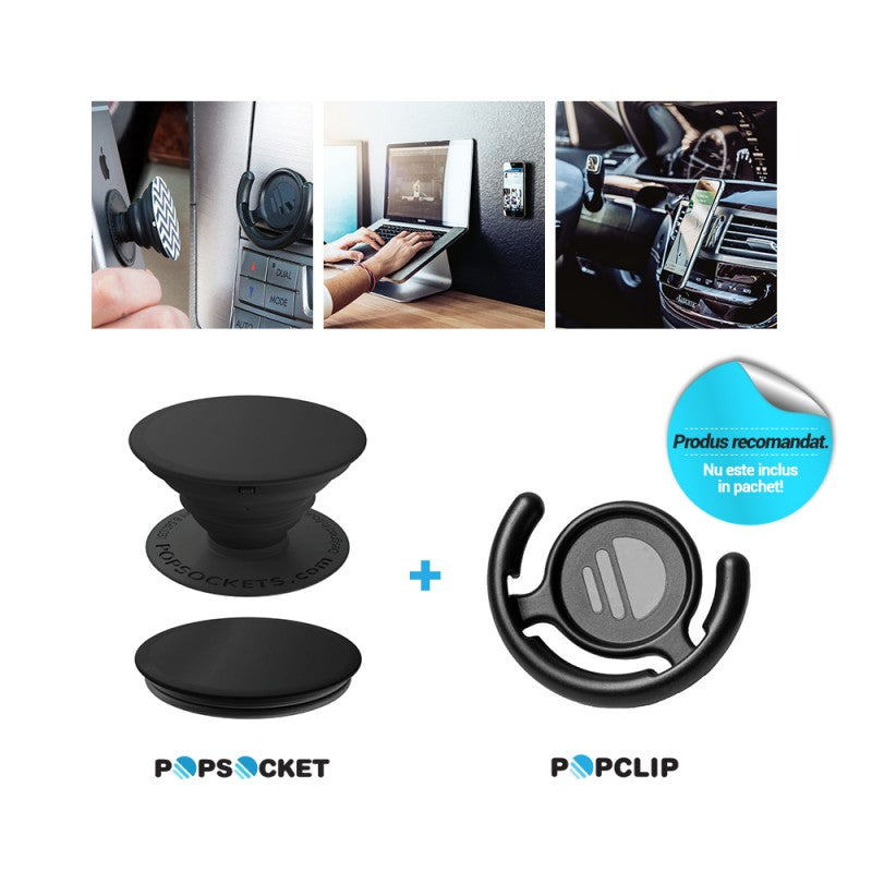Suport PopGrip Popsockets Midnight Palms, Zelen