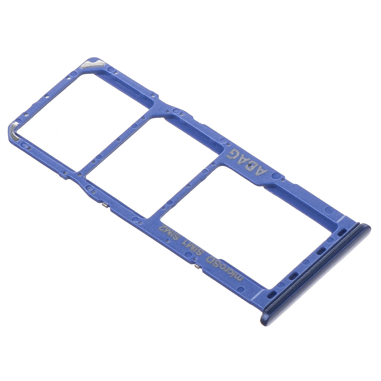 Nosač SIM kartice Samsung Galaxy A21s A217, Plava, Servisni paket GH98-45392C