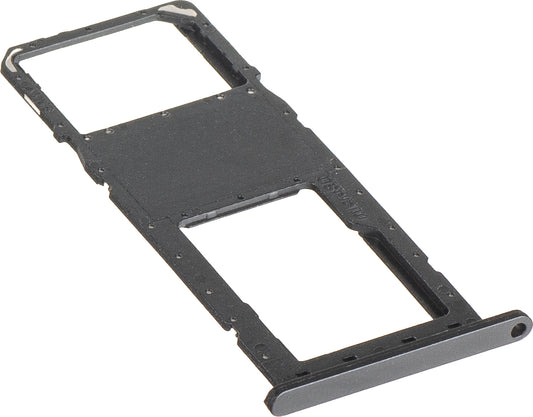 SIM držač - Kartica Samsung Galaxy A03s A037, Crna