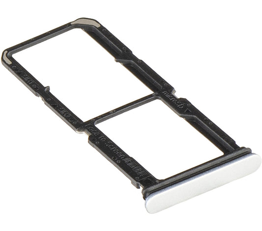 SIM držač - Kartica Oppo A5 4G, Srebrna (Mist White), Service Pack 612121000415